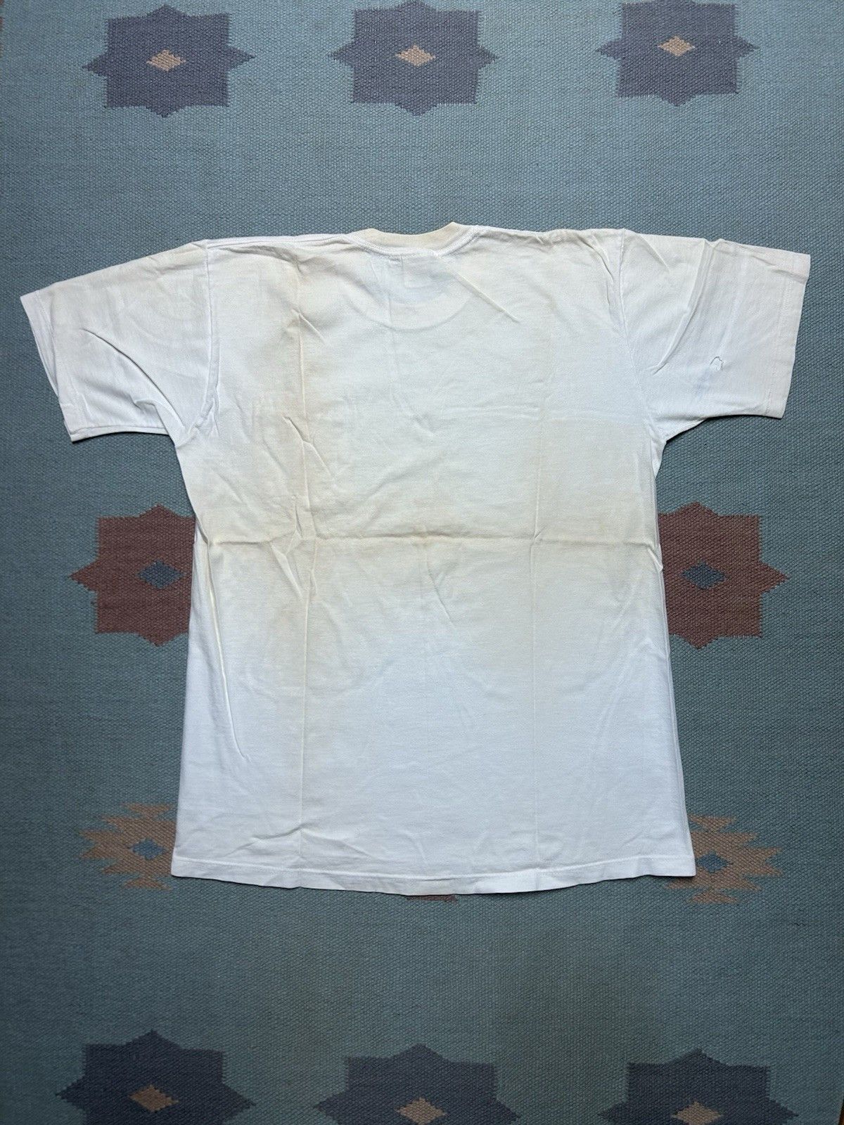 Vintage Vintage 80s pocket t shirt blank white towncraft cotton M Size US M / EU 48-50 / 2 - 7 Thumbnail