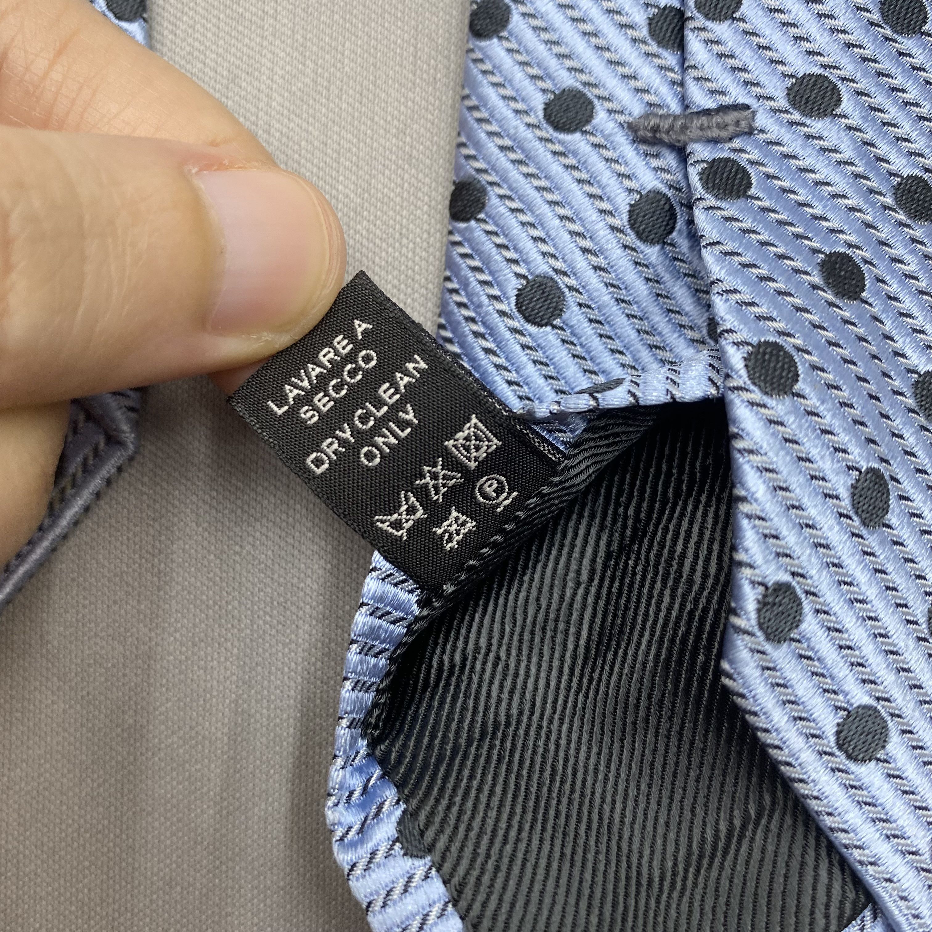 Ermenegildo Zegna Vintage Ermenegildo Zegna SILK Necktie Cravate Pure Silk Size ONE SIZE - 7 Thumbnail
