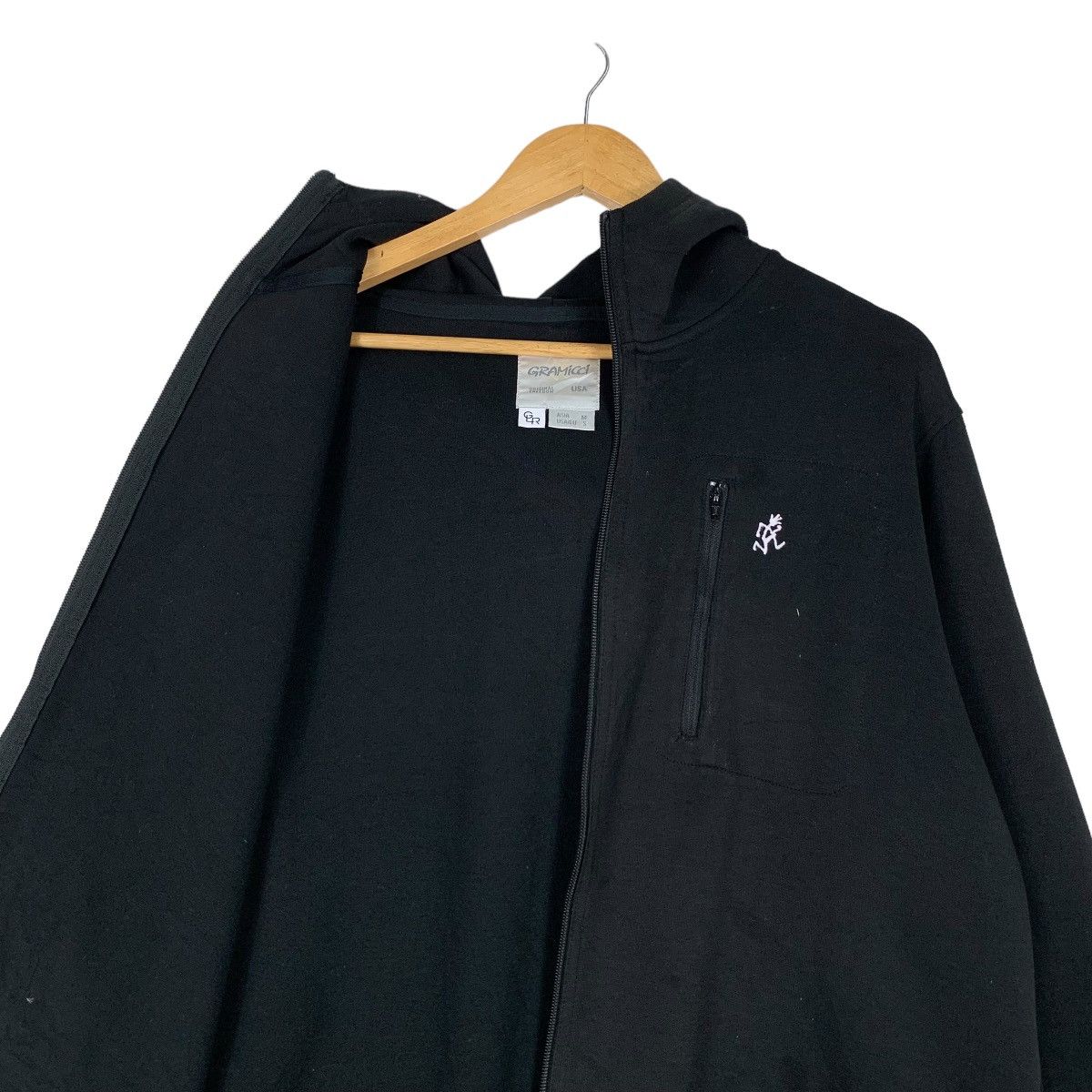 Gramicci GRAMICCI Usa Small Logo Zipper Hoodies Sweatshirt #1161-C53 Size US S / EU 44-46 / 1 - 9 Thumbnail