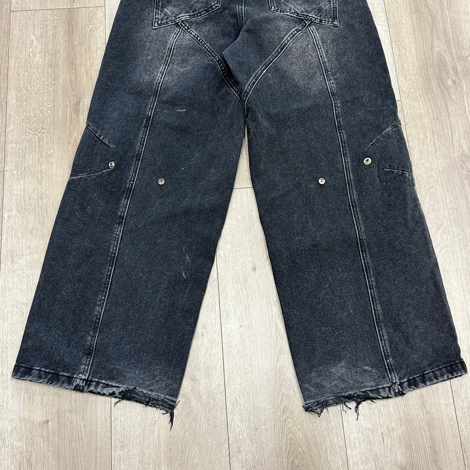 Vintage Y2K baggy denim with metal snaps size XL Real Takai B22 Size US 34 / EU 50 - 7 Thumbnail