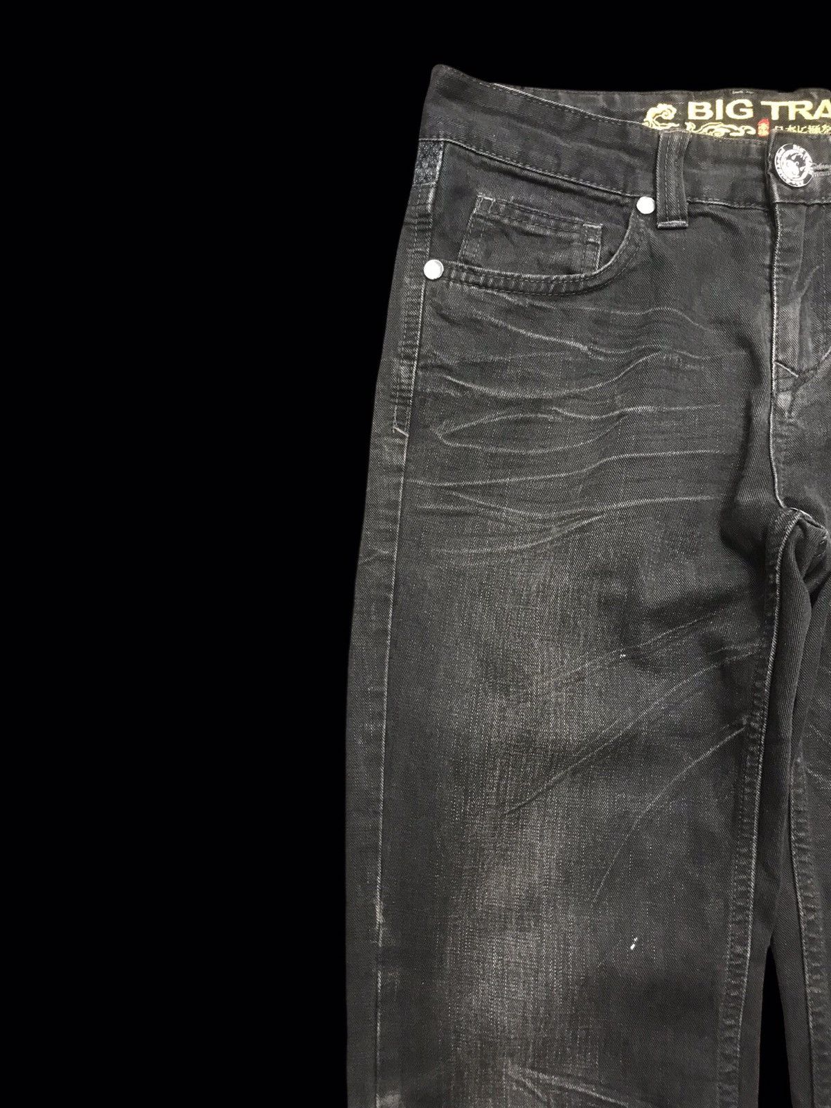 Japanese Brand 💥ART💥VERY RARE BIG TRAIN SICK FADES DENIM F93 Size US 30 / EU 46 - 3 Thumbnail