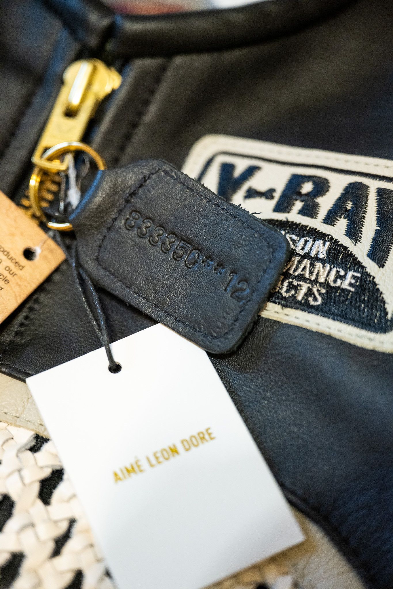 Aime Leon Dore × Vanson Leathers ALD x VANSON Raffia Leather Jacket Size US L / EU 52-54 / 3 - 12 Thumbnail