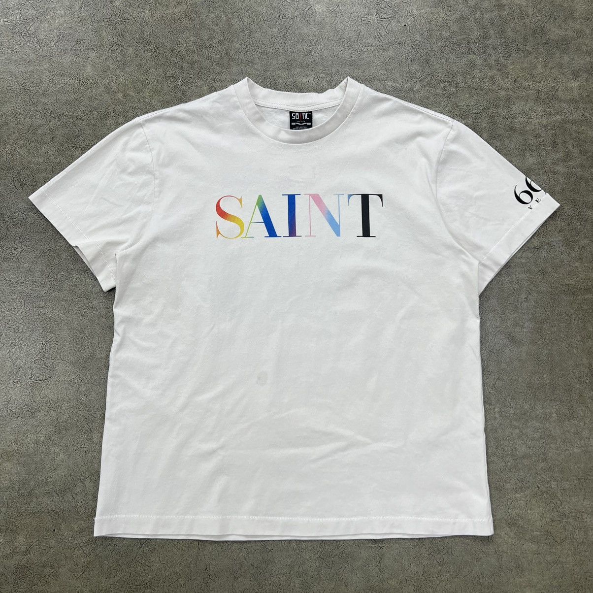 Saint Michael Saint Mxxxxxx Love Song Tee XL White NWT | Grailed