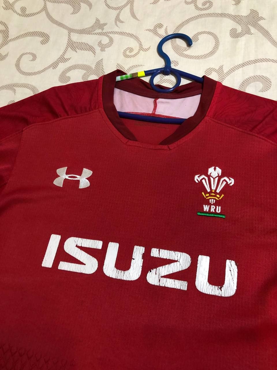 Under Armour Wales National Rugby Team Home Shirt Under Armour Jersey Size US XL / EU 56 / 4 - 10 Thumbnail