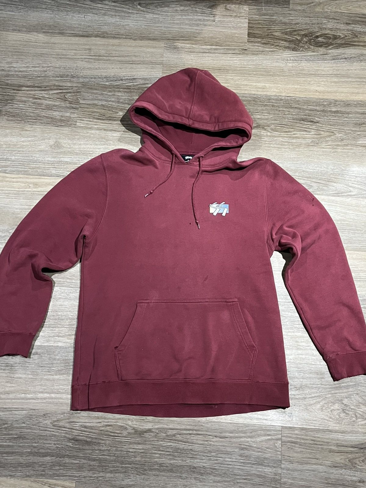 Stussy × Vintage rare Stüssy SS logo hoodie Size US M / EU 48-50 / 2 - 1 Thumbnail