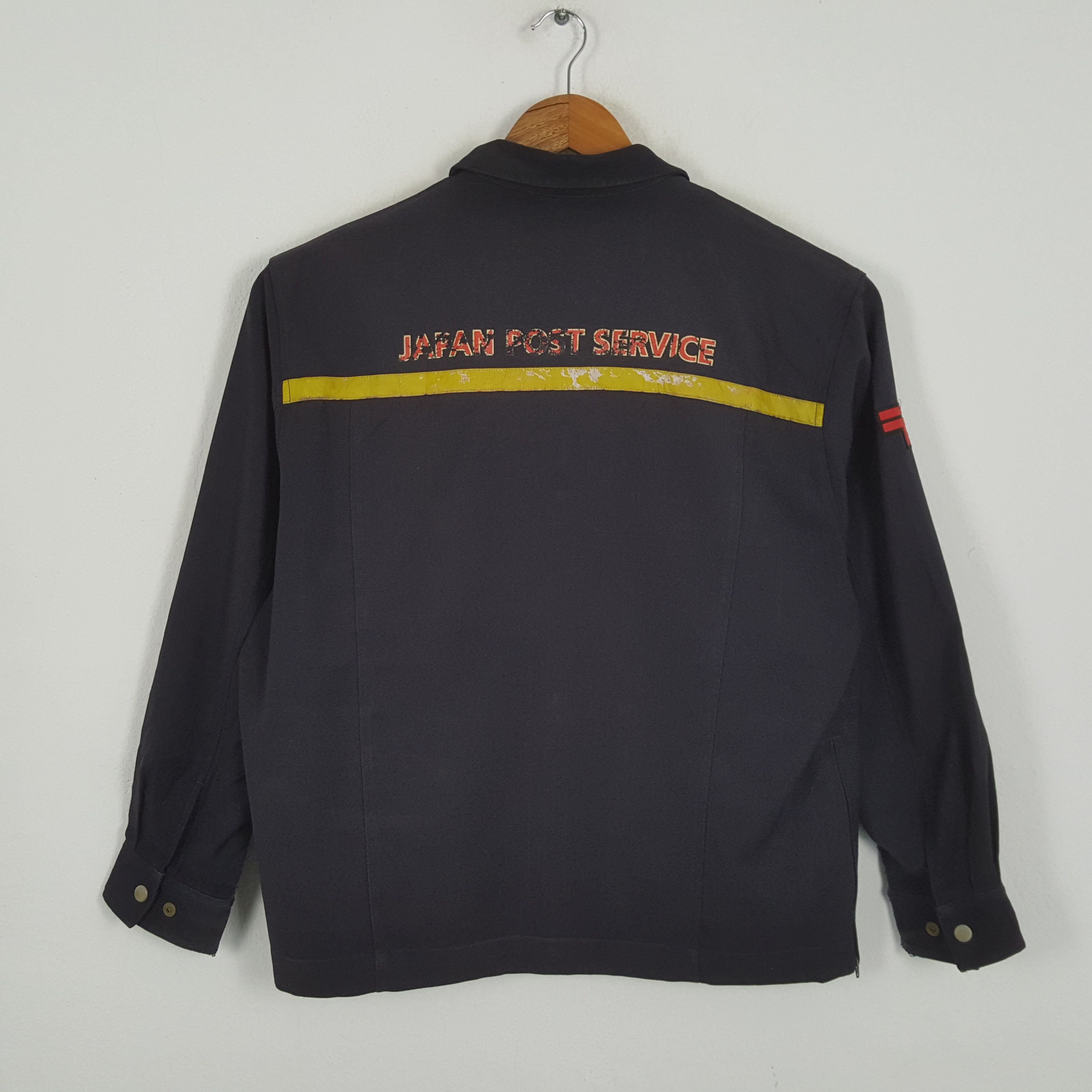 Japanese Brand × Vintage Vintage JAPAN POST SERVICE Japanese Company Jacket Size US L / EU 52-54 / 3 - 1 Thumbnail