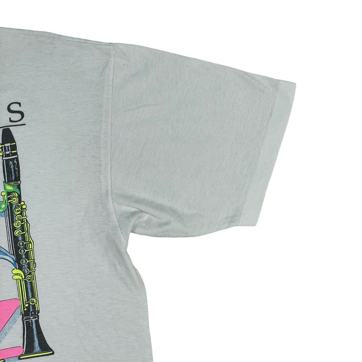 Hanes 🔥LAST PRICE🔥 Vintage New Orleans Jazz Saxophones Tee Size US XL / EU 56 / 4 - 11 Thumbnail