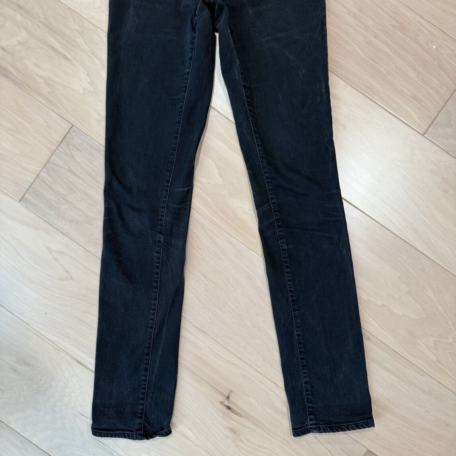 Acne Studios Acne Studios Needle Wet Cash Jeans 26 Black Slim Denim Size US 26 / EU 42 - 4 Thumbnail