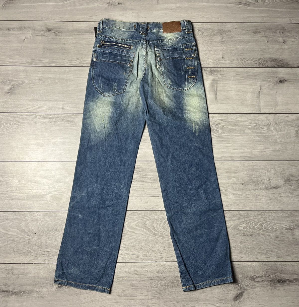 If Six Was Nine Nine Divine denim jeans distressed Japanese size 30/32 Size US 30 / EU 46 - 5 Thumbnail
