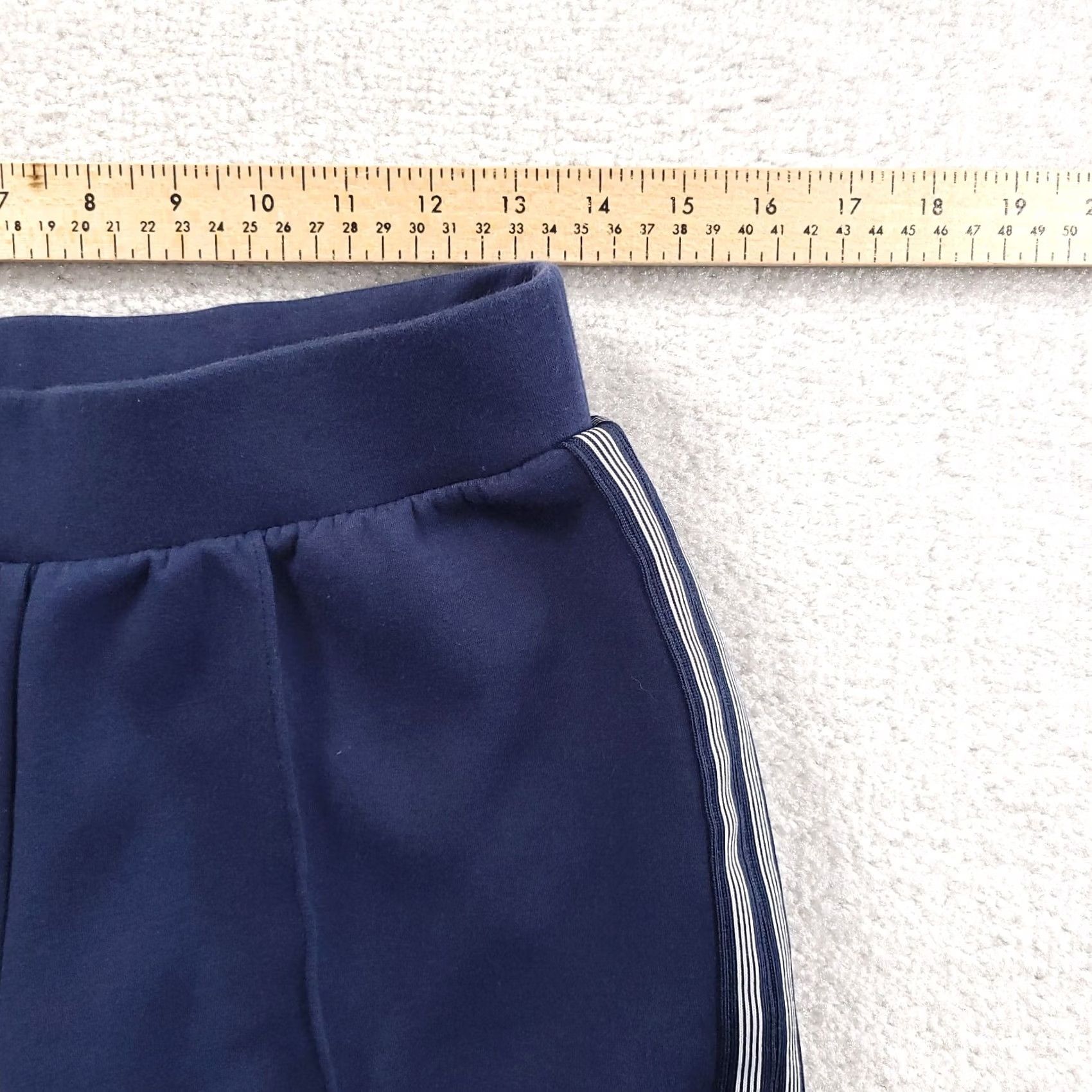 Avia Avia Womens Travel Pants Blue Striped Zip Pockets Small Ankle Tapered Leg Barred Back Zip Size 28" / US 6 / IT 42 - 4 Thumbnail