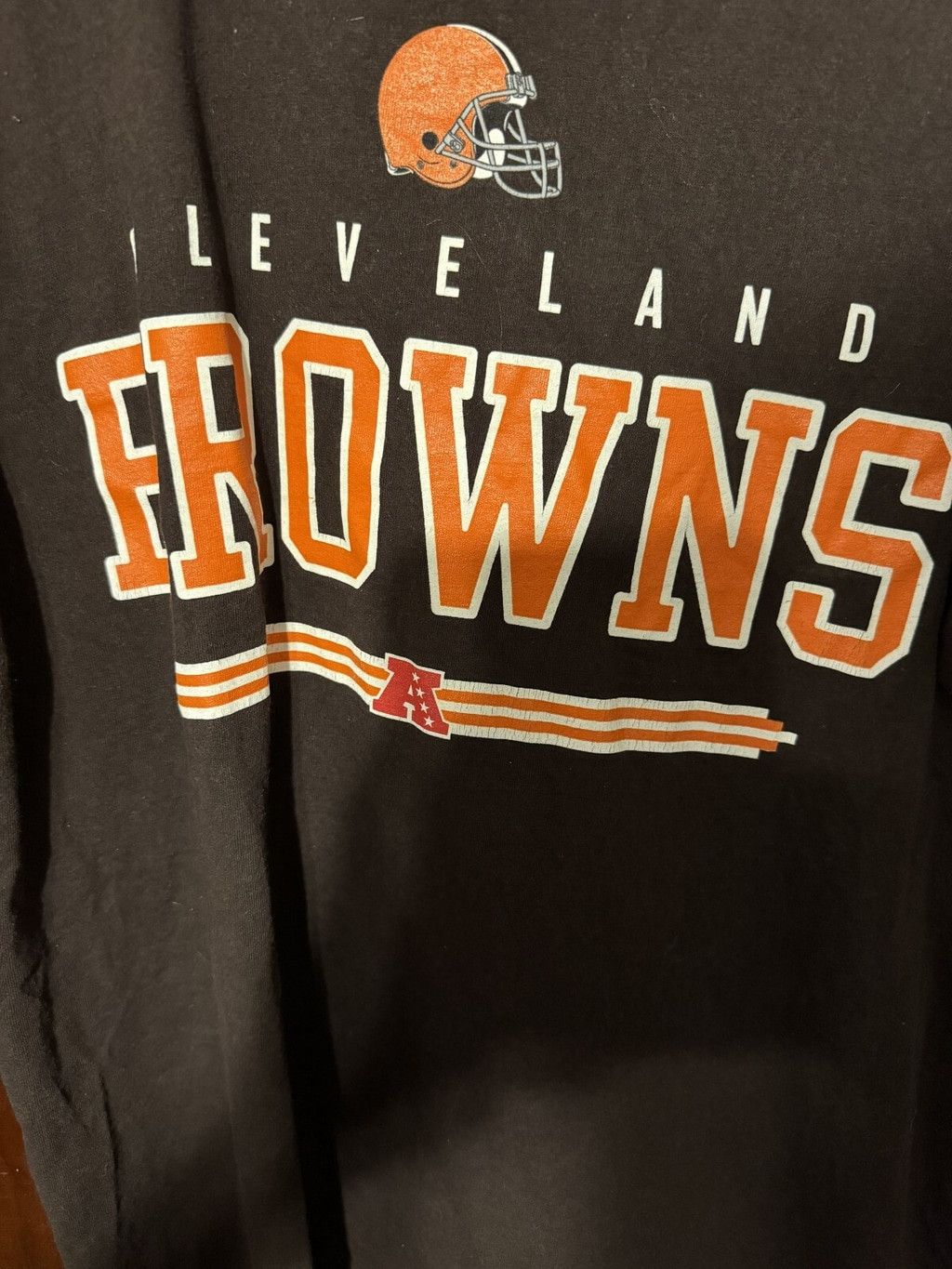 The Unbranded Brand Cleveland Browns S/S T-Shirt Men’s Size L Brown Team Apparel Size US L / EU 52-54 / 3 - 4 Thumbnail