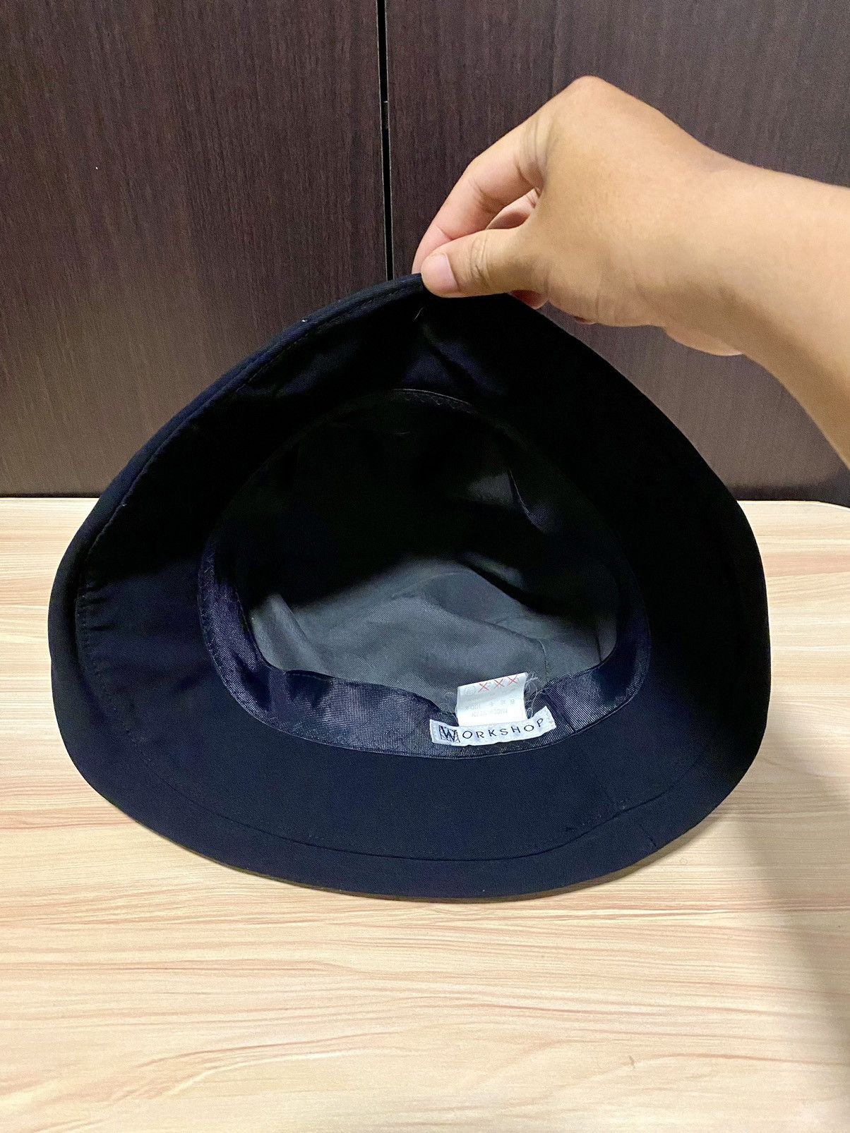 Yohji Yamamoto Vintage Yohji Yamamoto workshop bucket hat Size ONE SIZE - 7 Thumbnail