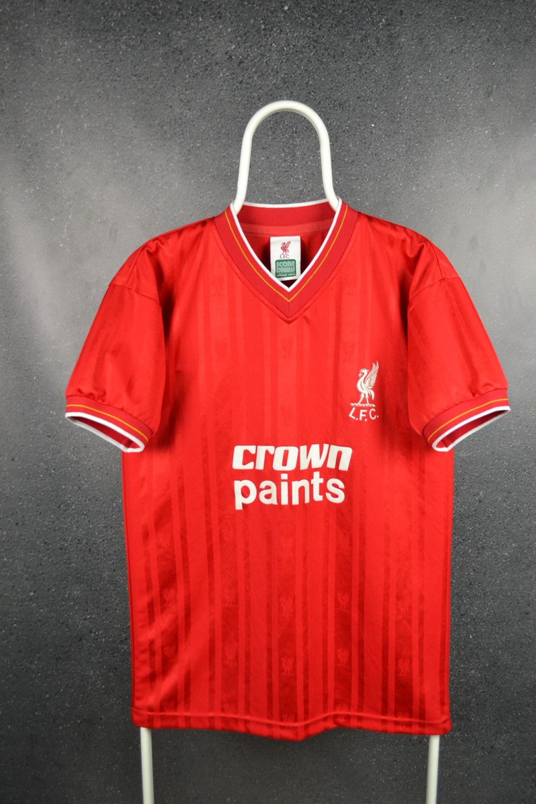 Vintage Liverpool Home Football Shirt Retro Soccer Score Draw Size US S / EU 44-46 / 1 - 1 Thumbnail