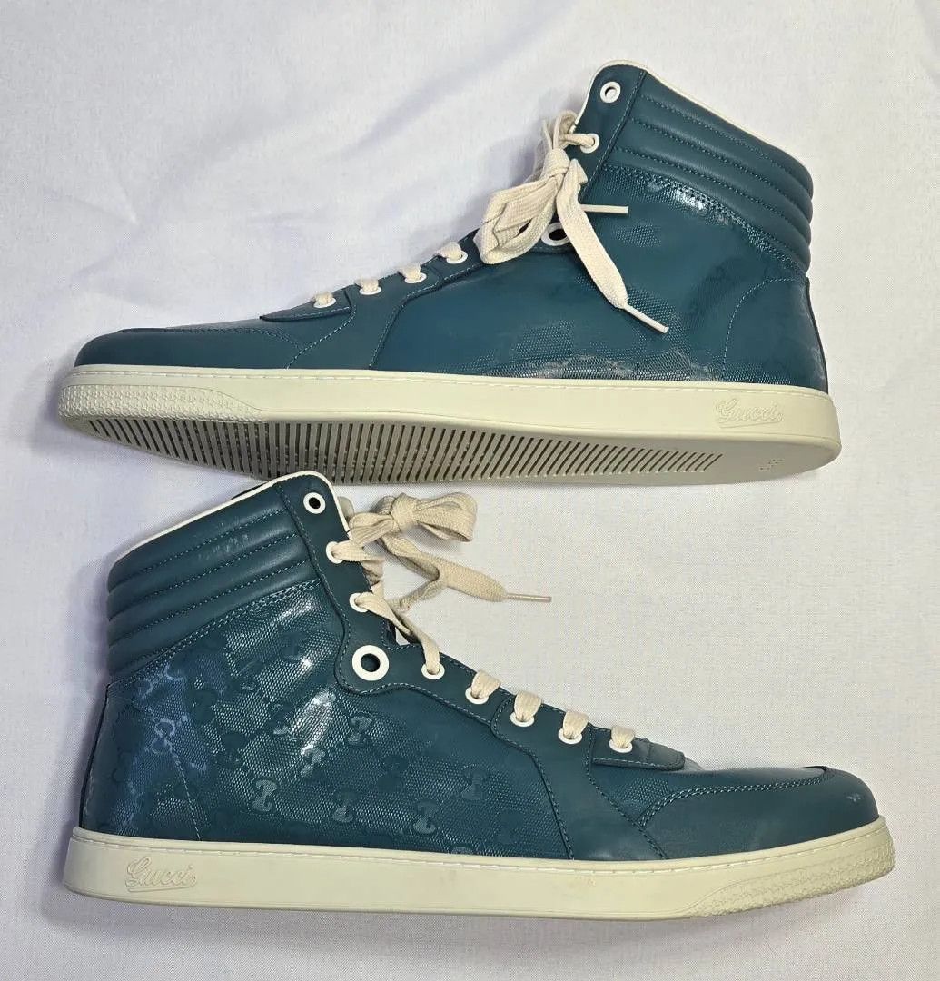 Gucci Gucci Coda High Top Sneakers - canvas & leather Size US 15 / EU 48 - 6 Thumbnail