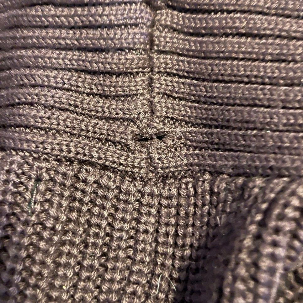 Guess Sleeveless Knit Sweater Vestchi SZ L Maroon Wine Classy Chic Size L / US 10 / IT 46 - 4 Thumbnail