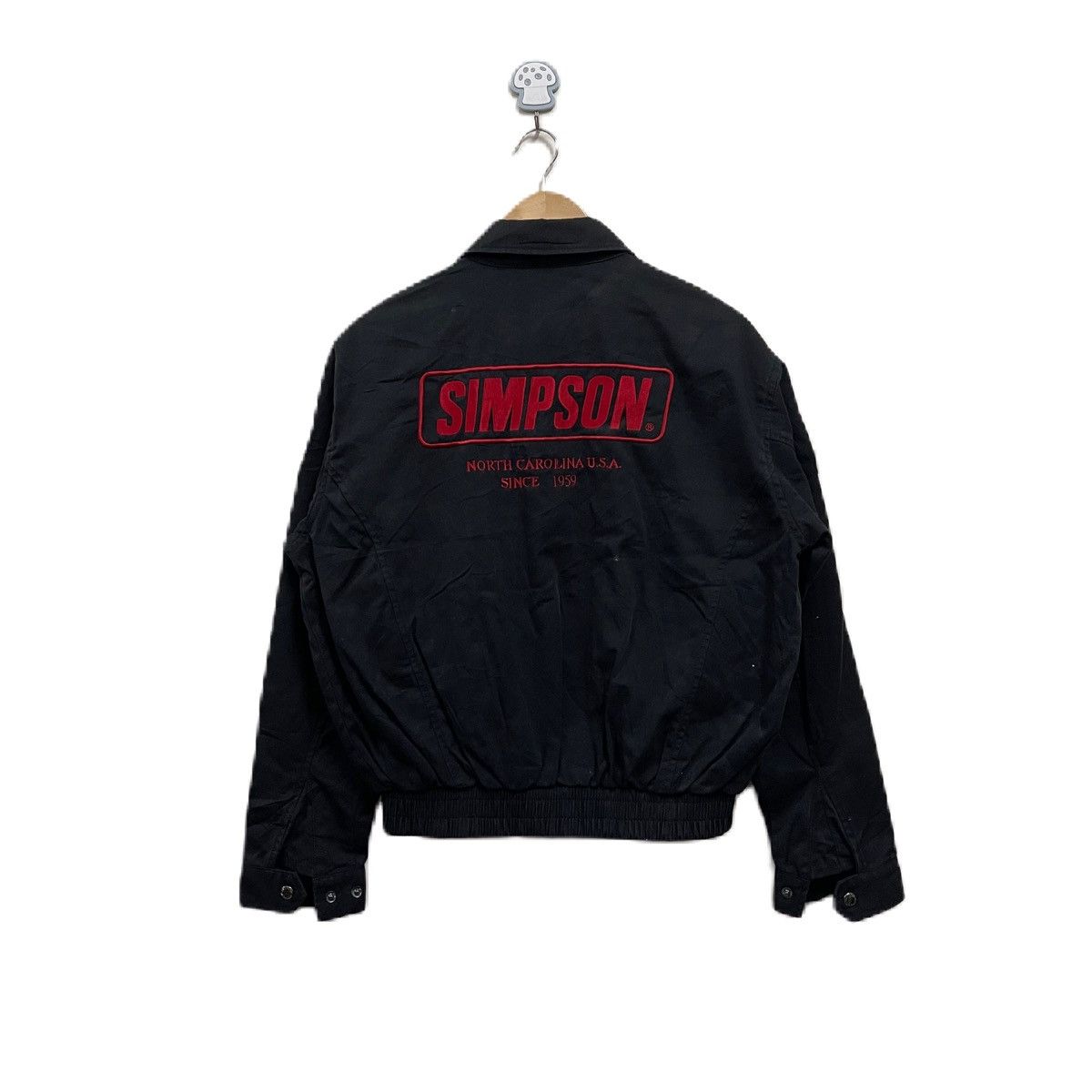 Vintage SIMPSON RACING jacket bomber riding Size US M / EU 48-50 / 2 - 2 Thumbnail