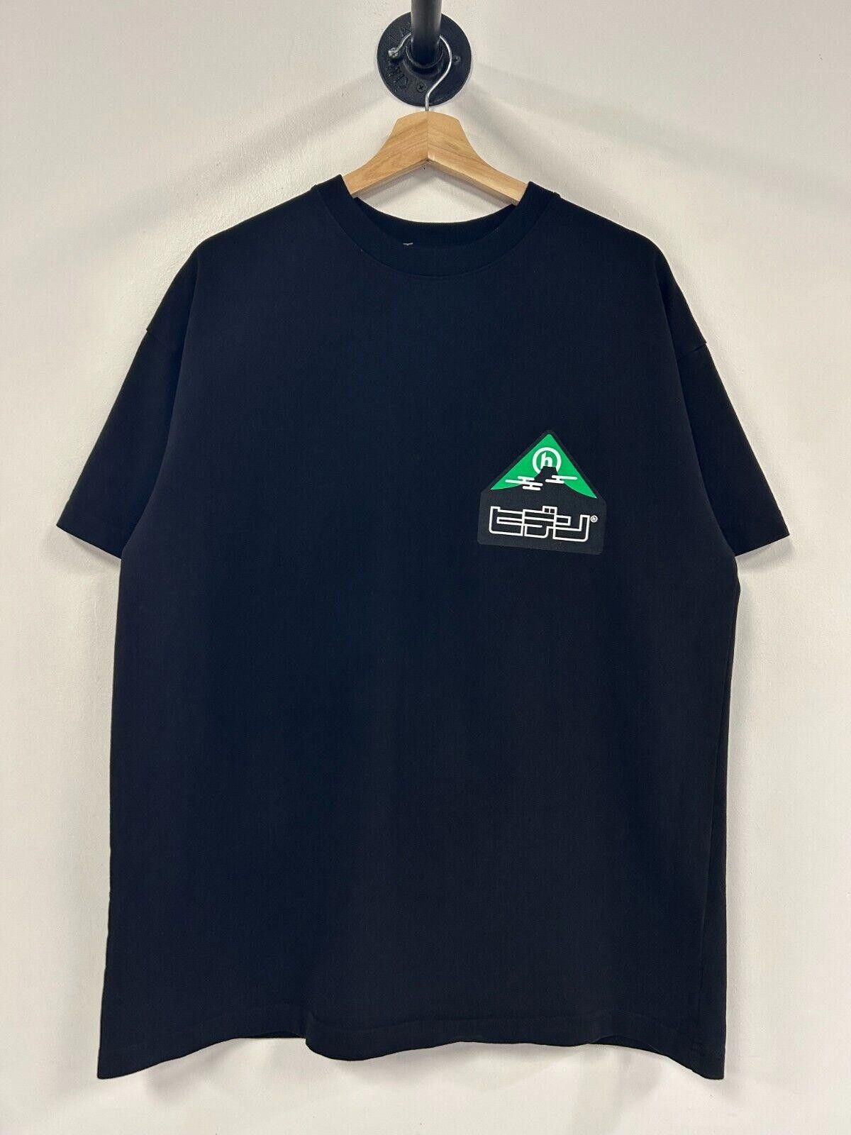 HIDDEN × Streetwear × Vintage Hidden NY Japan Grid Black Tee
