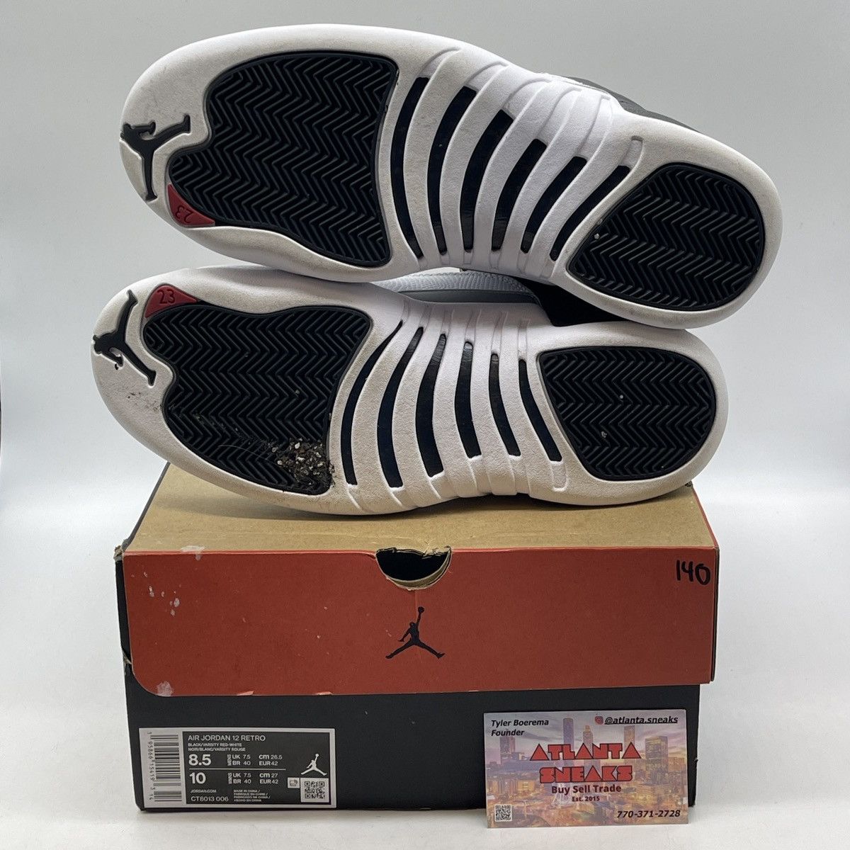 Jordan Brand Air Jordan 12 playoff Size US 8.5 / EU 41-42 - 7 Thumbnail