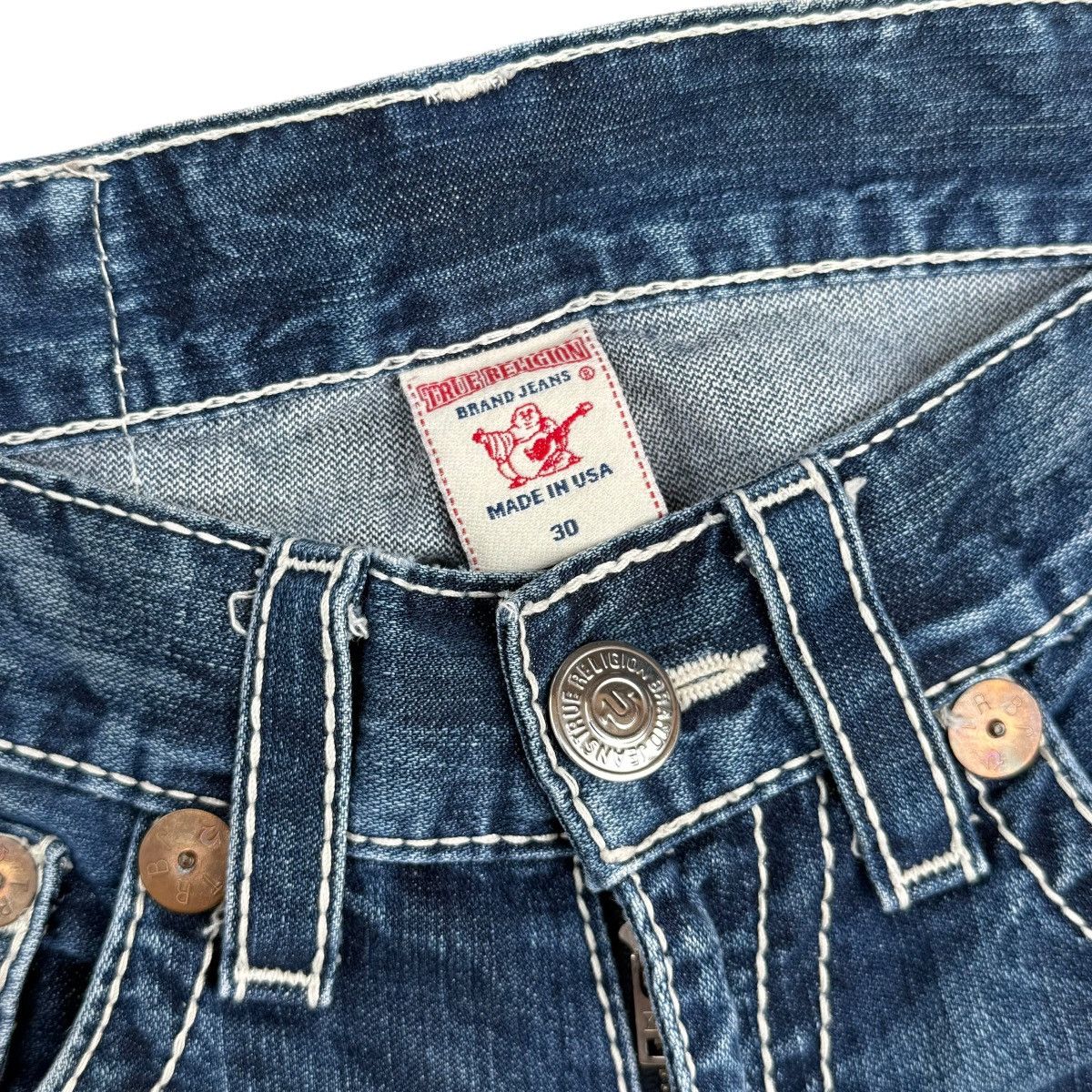 Grailed × True Religion True Religion Billy Big T Short Jeans Size US 34 / EU 50 - 5 Thumbnail