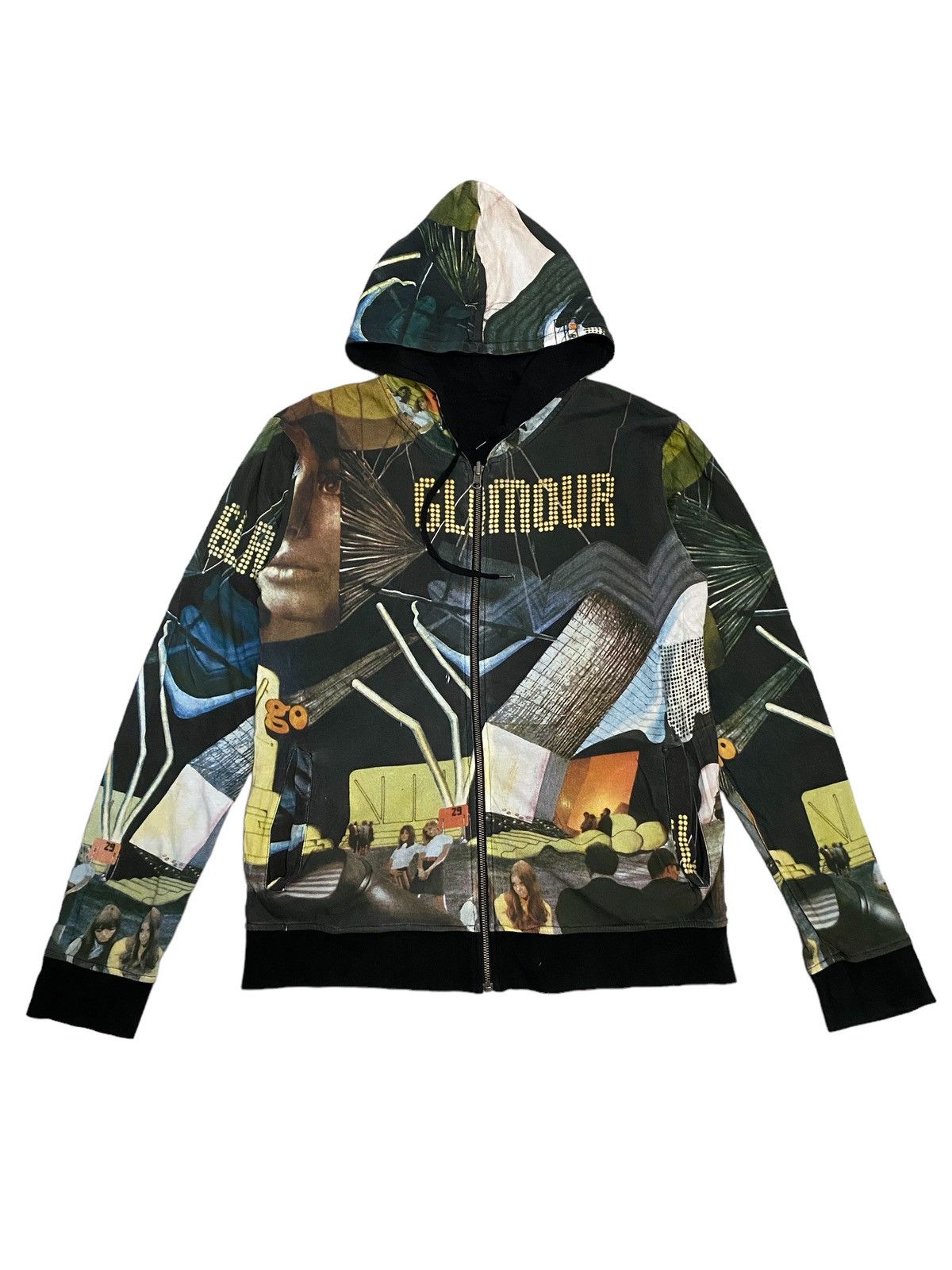 Japanese Brand × Vintage Vintage Graniph Fullprint Inspired HG reversible Hoodie Size US L / EU 52-54 / 3 - 1 Thumbnail