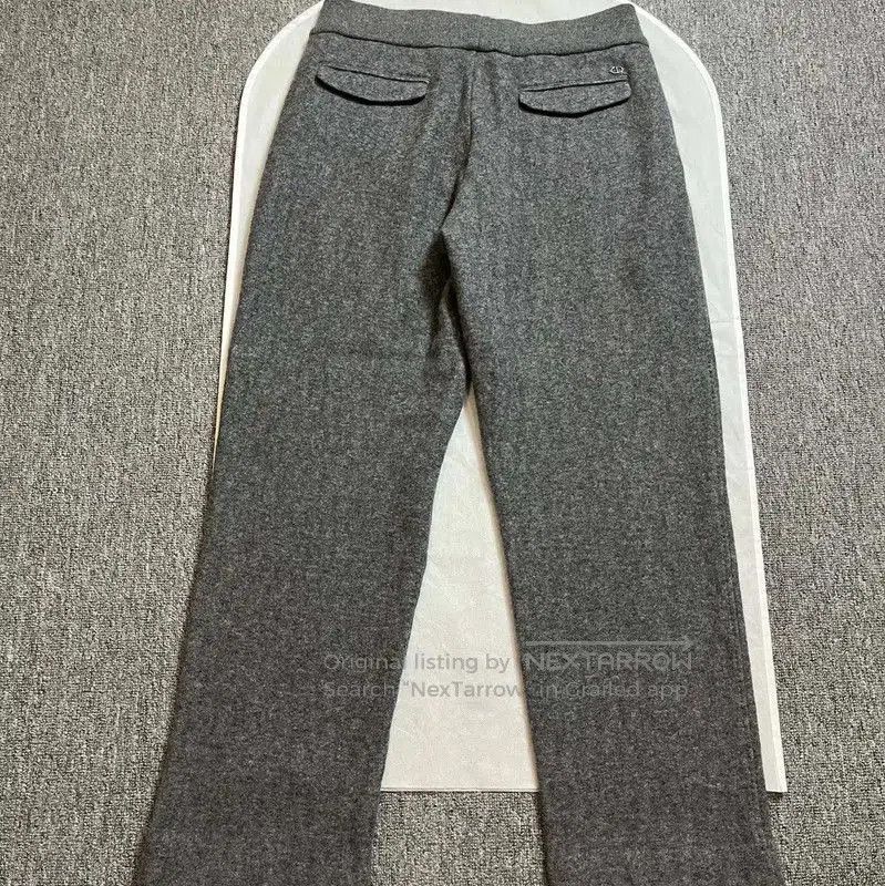 Dior Dior Gray Cashmere Casual Pants . Size US 27 - 2 Thumbnail