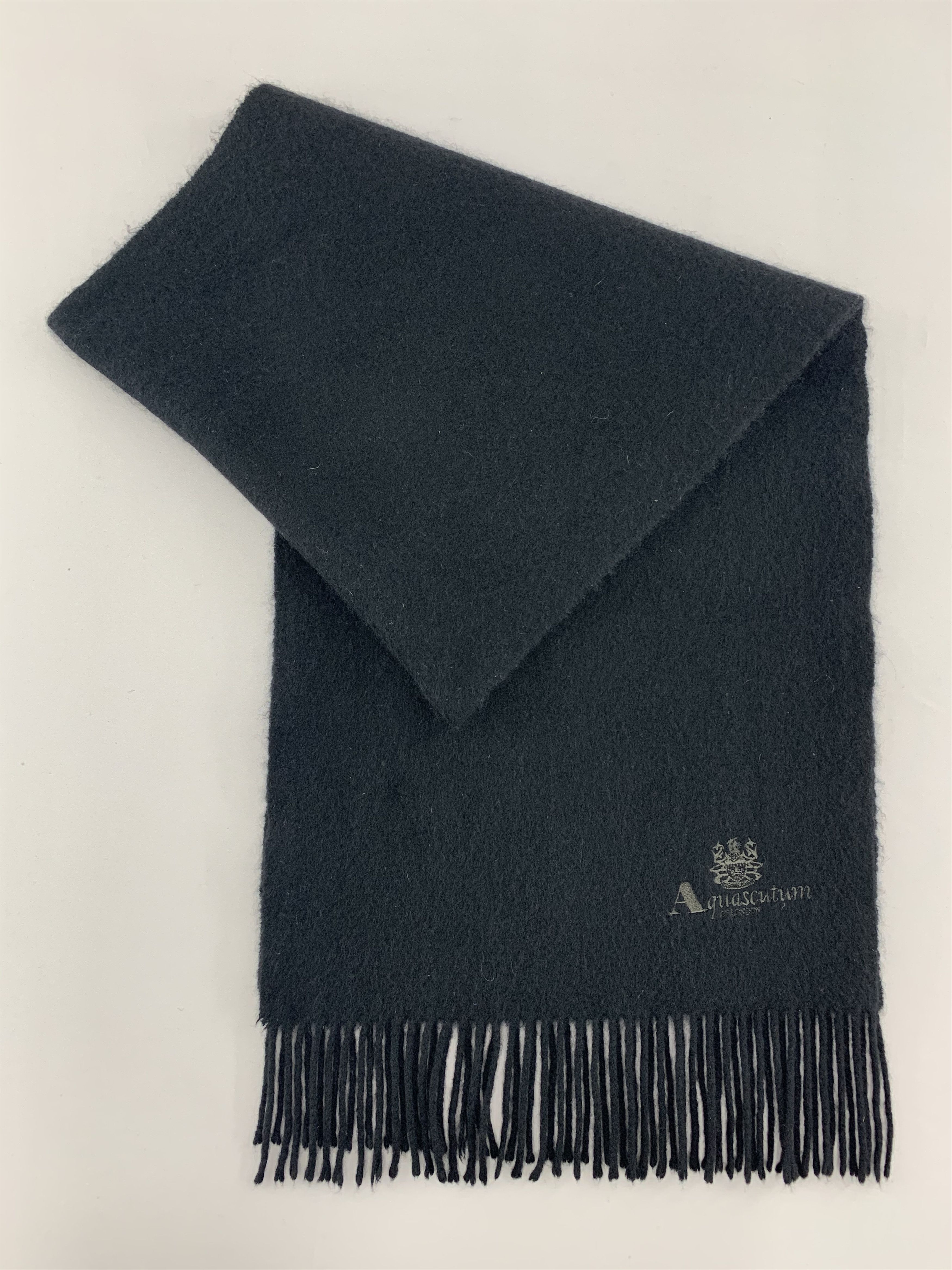 Aquascutum Aquascutum Scarf Cashmere Muffler Neck Wrap BL4330 Size ONE SIZE - 1 Thumbnail