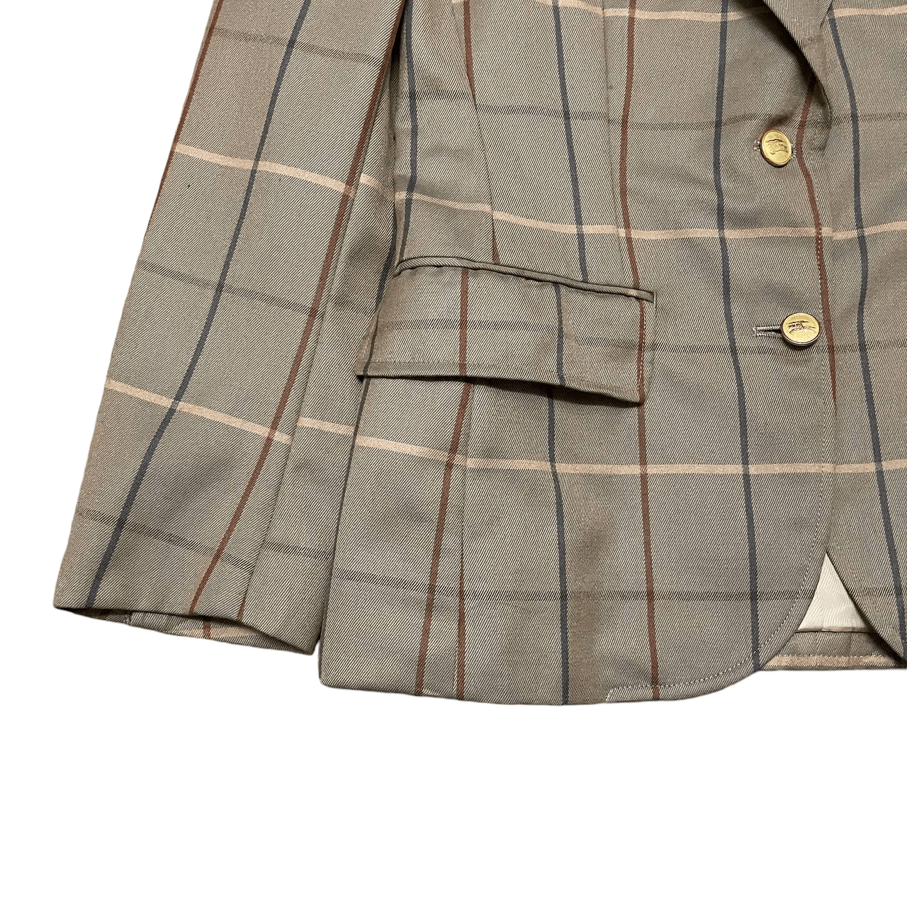 Burberry Vintage 90's Burberry Gold Button Wool Coat Size S / US 4 / IT 40 - 3 Thumbnail
