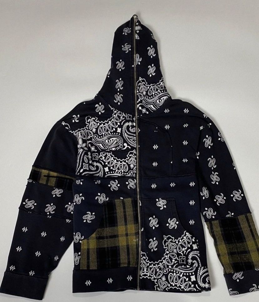 Jaded London Jaded London zip hoodie Zip Up Hoodie Jaded London Bandanna Size US M / EU 48-50 / 2 - 2 Thumbnail