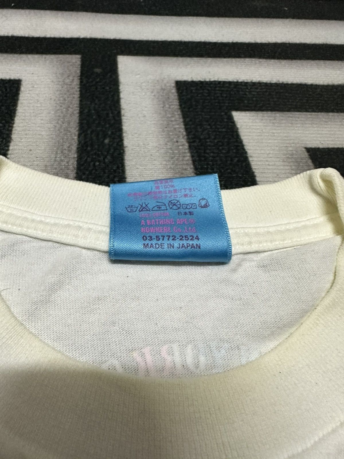 Bape Cotton Candy College Tee Size US L / EU 52-54 / 3 - 6 Thumbnail