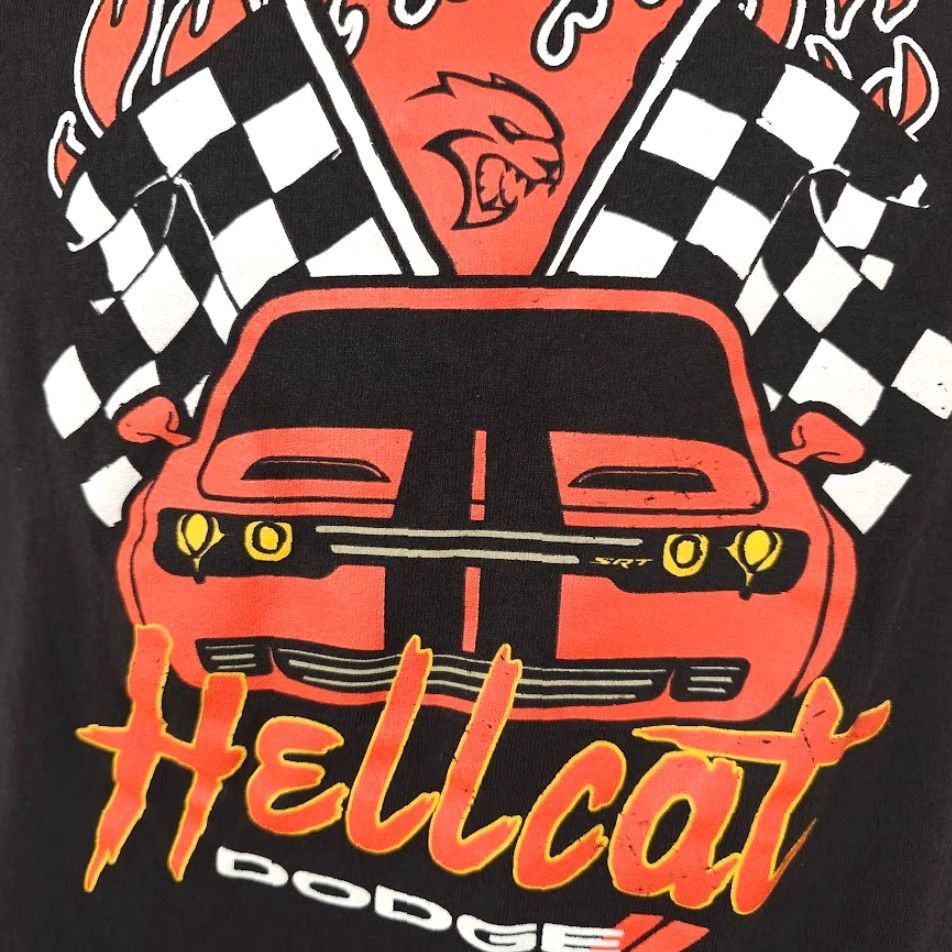 Vintage Dodge Hellcat T Shirt Mens Size Small Black Racing Muscle Car Shirt Size US S / EU 44-46 / 1 - 3 Thumbnail