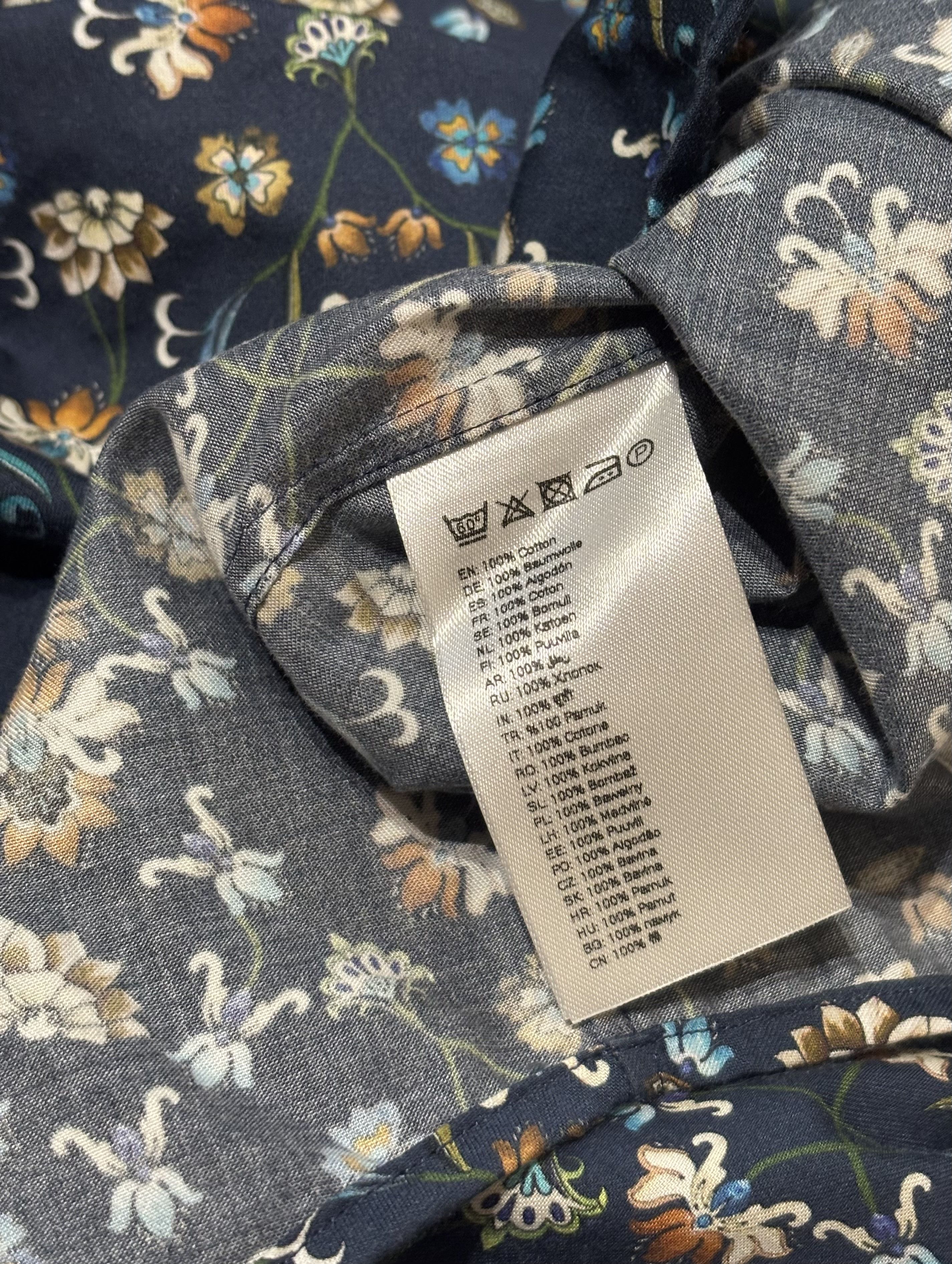Eton Eton slim shirt Colorful Flowers size 42 Size US M / EU 48-50 / 2 - 14 Thumbnail