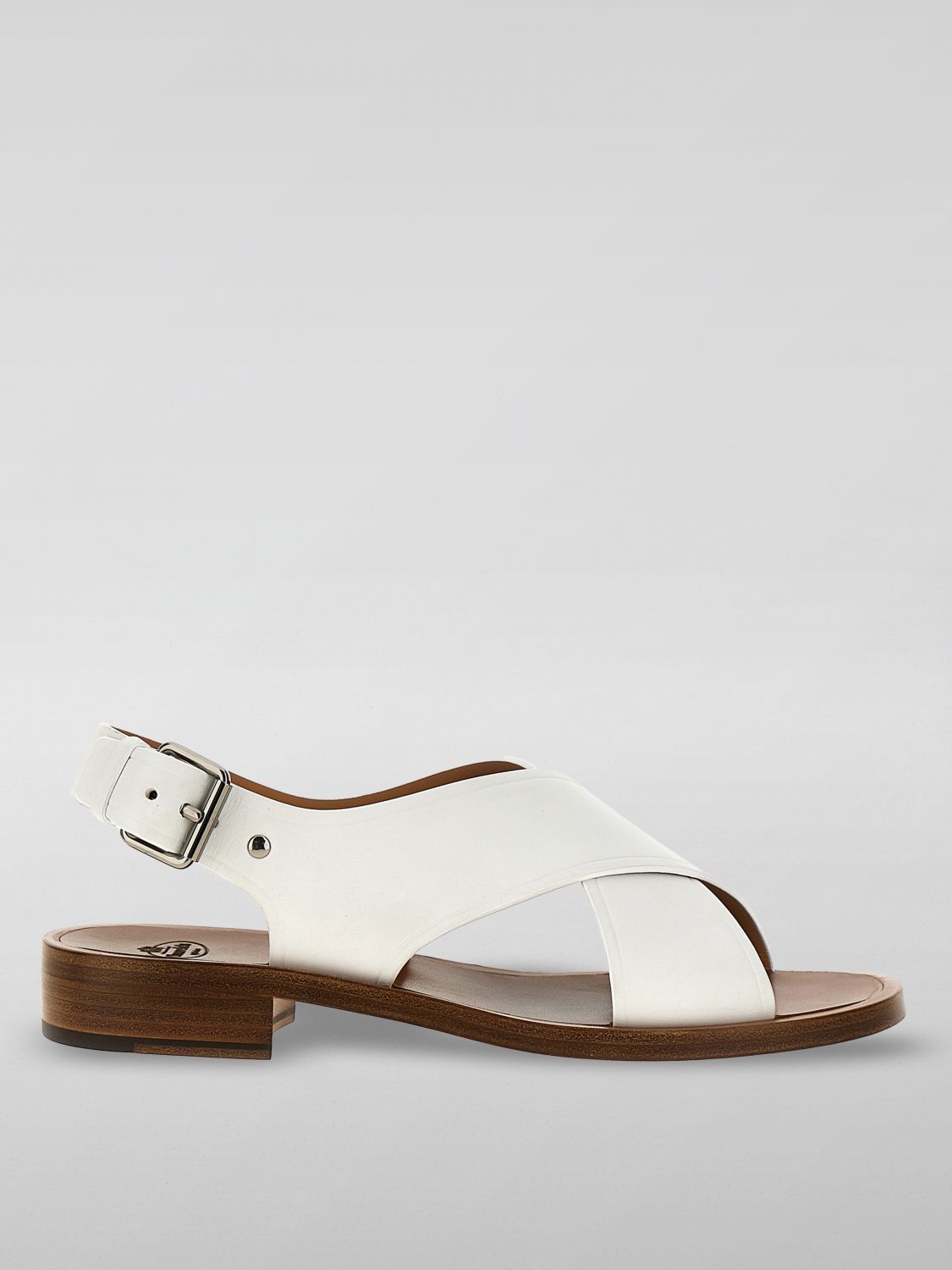 image of Churchs Church's Flat Sandals Woman White, Women's (Size 9)