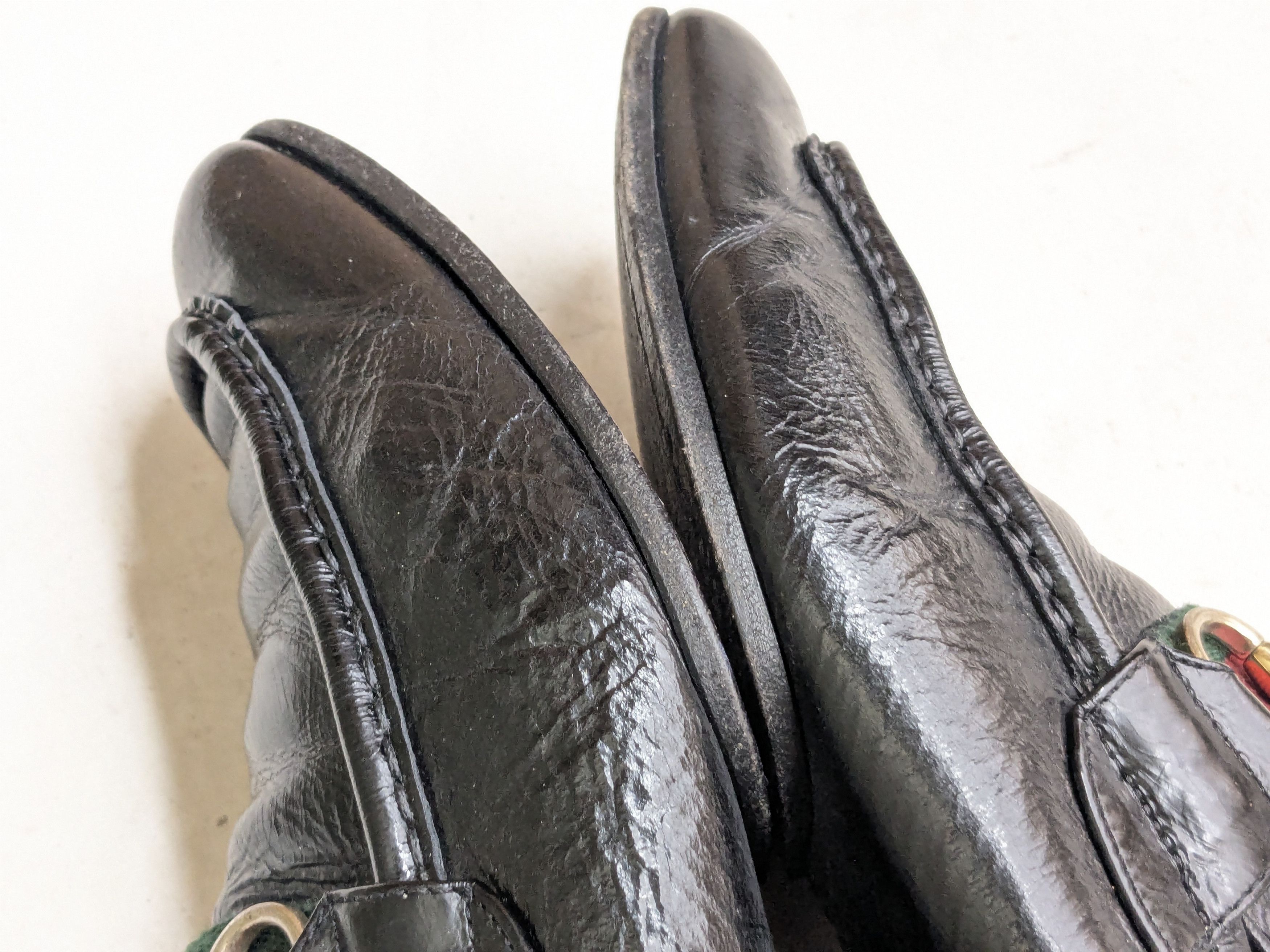 Gucci Gucci Horsebit Loafers Black Leather 9 Snaffle Mules Size US 9 / EU 42 - 7 Thumbnail