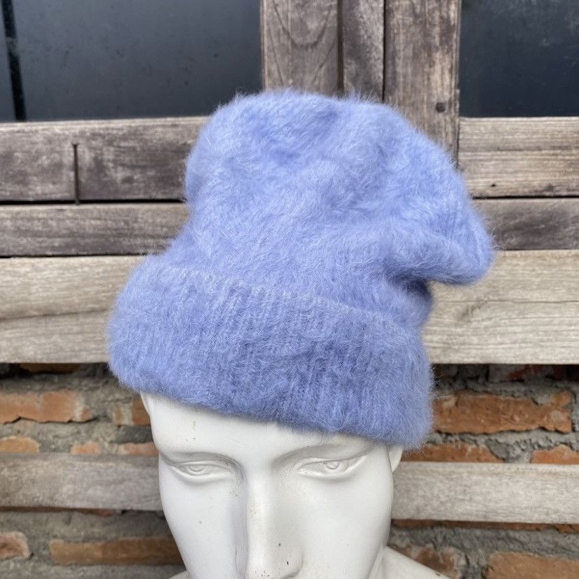 Japanese fur mohair beanie hat