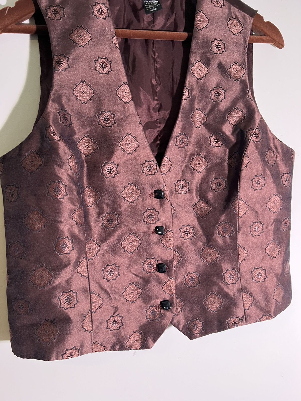 Vintage 90’s 2000’s Y2K VTG Vintage New York & Company Abstract Vest Size L / US 10 / IT 46 - 4 Thumbnail