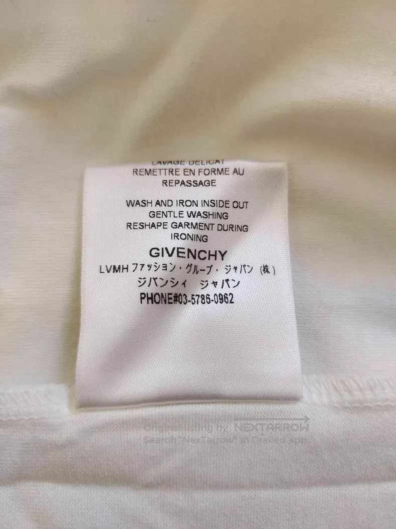 Givenchy Givenchy Letter Logo Printed Short Sleeve T-Shirt Size US L / EU 52-54 / 3 - 5 Thumbnail