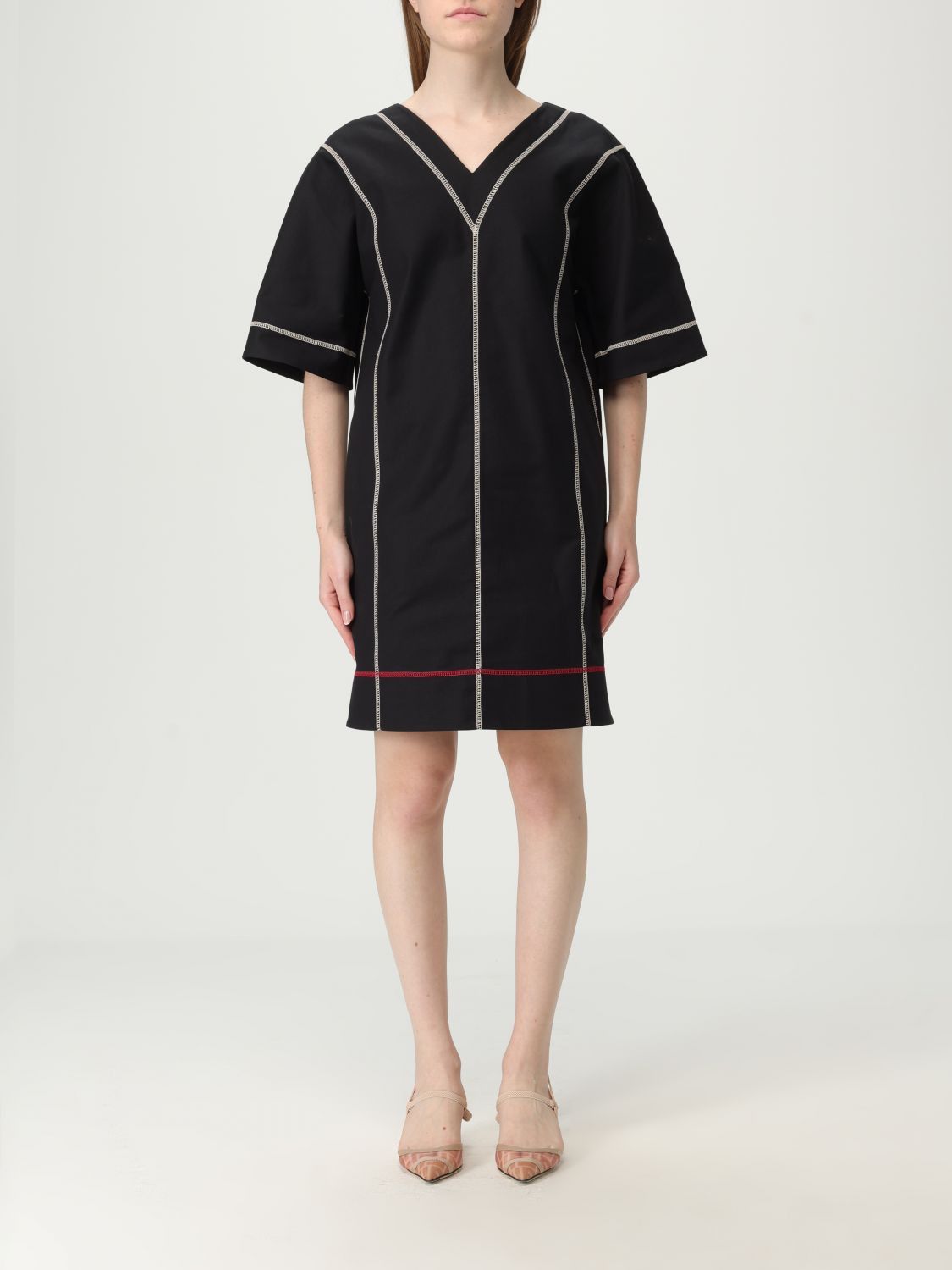 Fendi Fendi Dress Woman Black Size S / US 4 / IT 40 - 1 Thumbnail