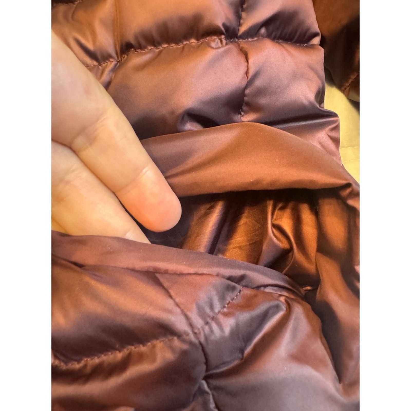 Coach Coach Down Puffer Coat Womens Burgundy Quilted Outerwear Size XS / US 0-2 / IT 36-38 - 5 Thumbnail