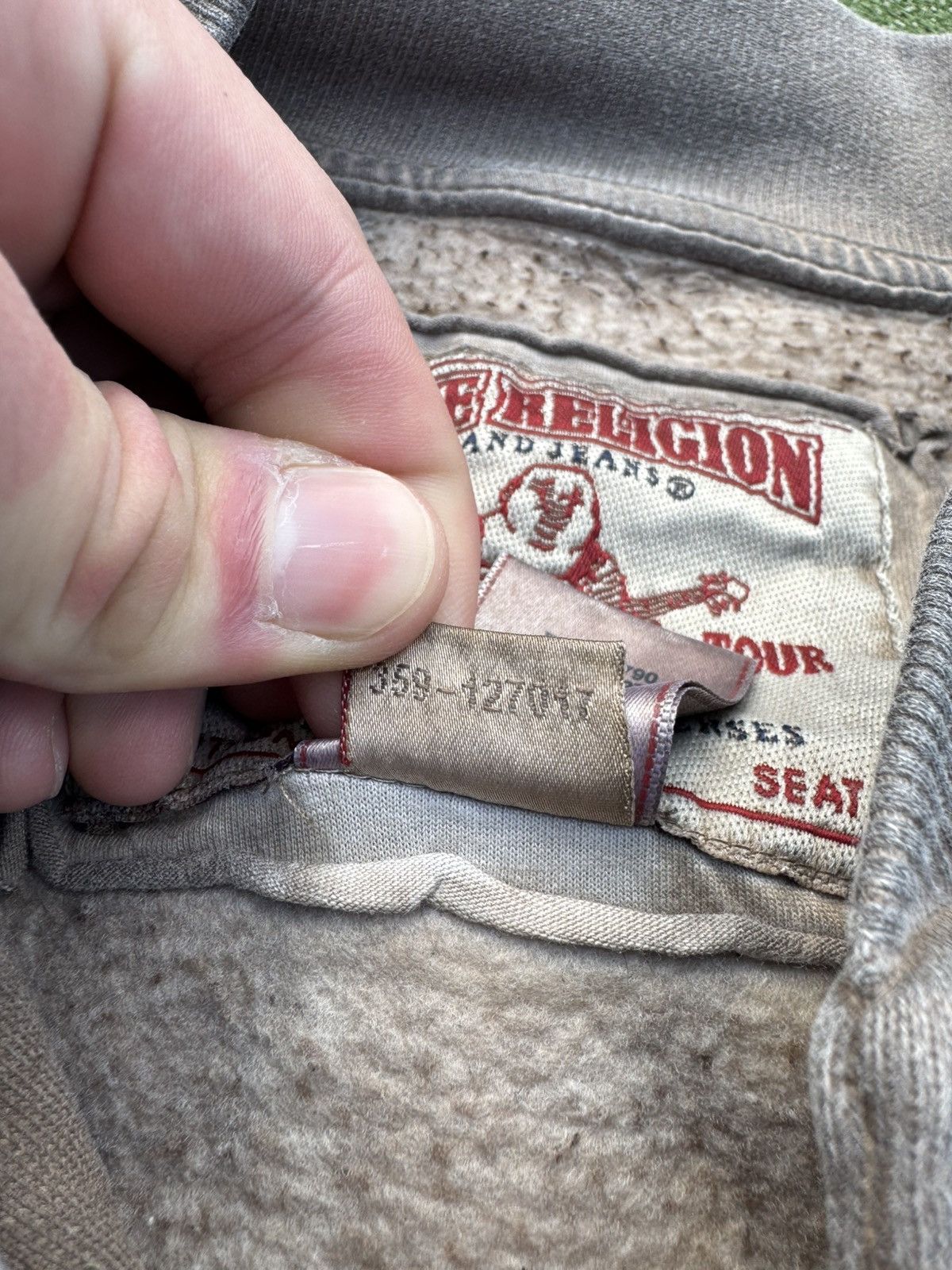 True Religion Rare True Religion distressed Bombers sweatshirt Size US L / EU 52-54 / 3 - 10 Thumbnail