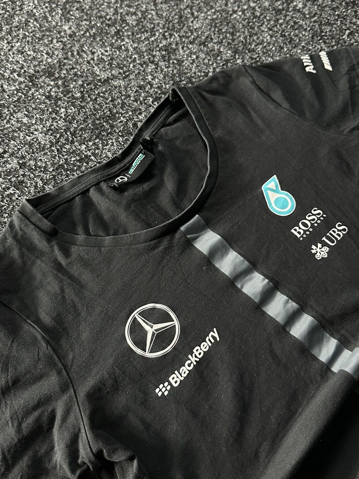 Hugo Boss × Mercedes-Benz × Vintage 🚨Petronas Racing T Shirt Mersedes Champions Hugo Boss RARE Size S / US 4 / IT 40 - 3 Thumbnail