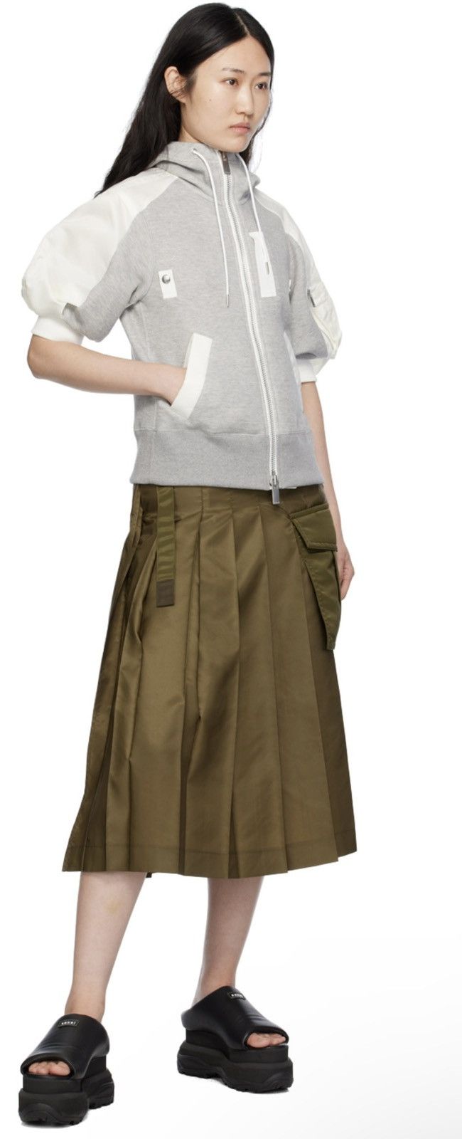 Sacai Sacai Sponge Sweat Blouson Size M / US 6-8 / IT 42-44 - 5 Thumbnail