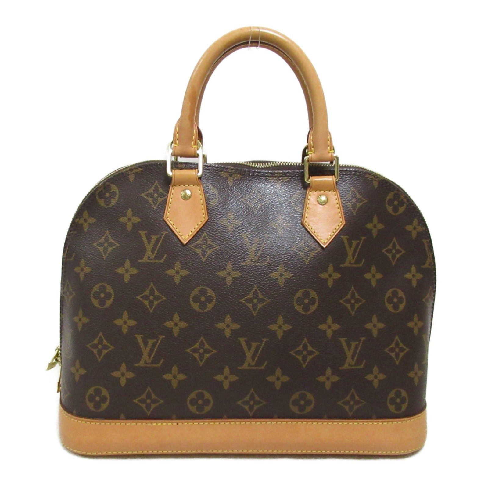 Louis Vuitton Louis Vuitton Alma Pm Handbag Coated Canvas Monogram Brown Size ONE SIZE - 1 Thumbnail