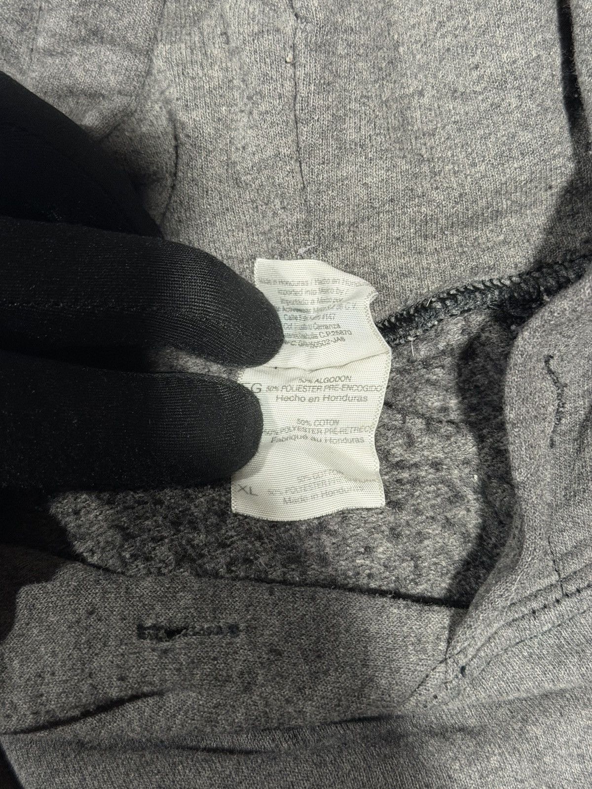 Fox Racing 2000s Y2K Vintage Fox Racing Cropped Faded Grunge Hoodie XL Size US XL / EU 56 / 4 - 9 Thumbnail