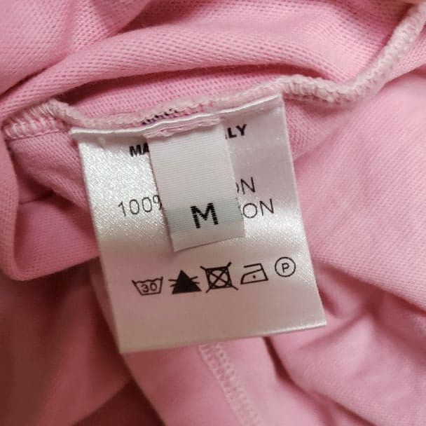 Balmain Balmain S/S 2010 Decarnin Pink Distressed Cotton T-Shirt Size US M / EU 48-50 / 2 - 5 Thumbnail