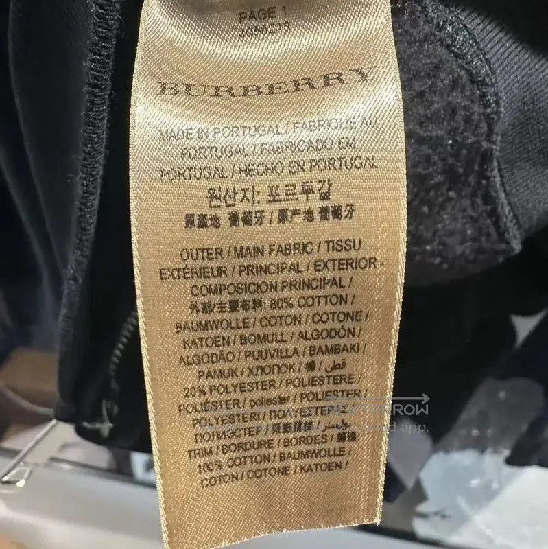 Burberry Burberry Women's Dark Blue Hoodie in Size S. Size S / US 4 / IT 40 - 4 Thumbnail