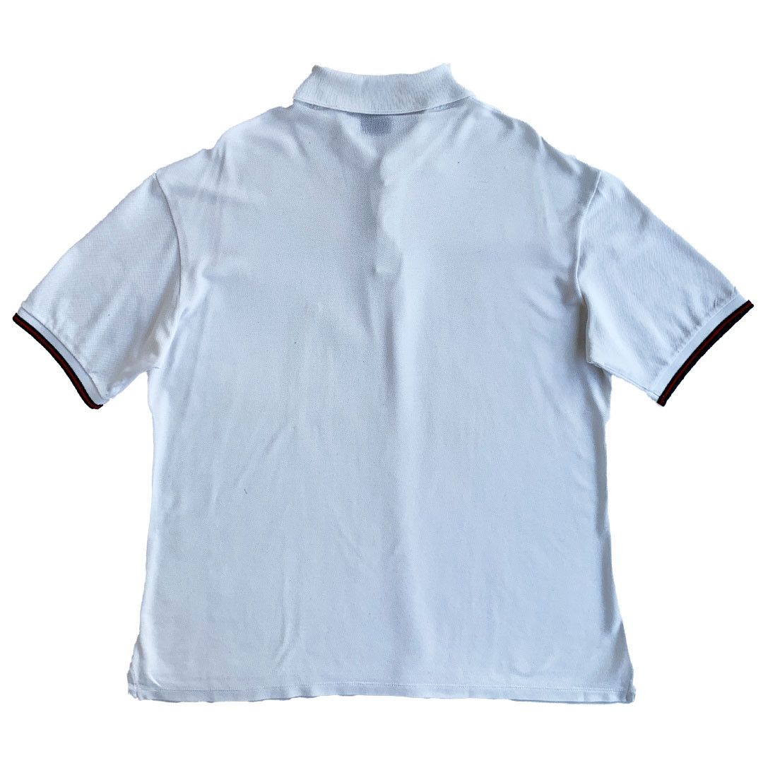 Gucci Gucci Polo - Red/Green Sleeve - White - XL Size US XL / EU 56 / 4 - 2 Thumbnail