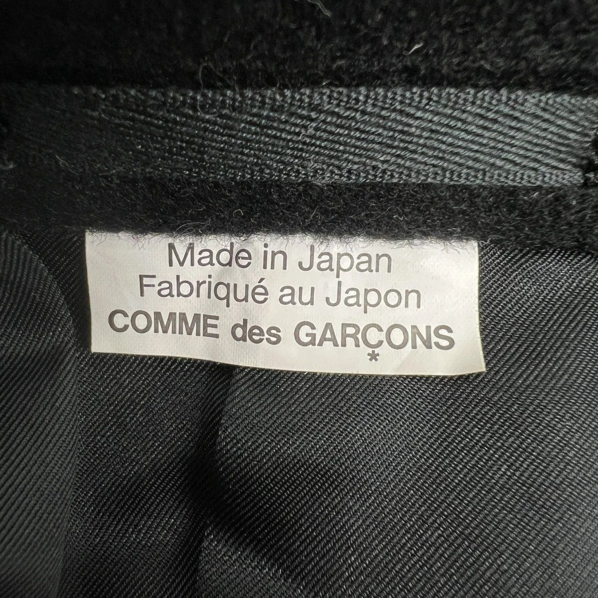 Comme des Garcons Homme Plus Coat Stand Collar Wool Cashmere Chester Size US S / EU 44-46 / 1 - 8 Thumbnail