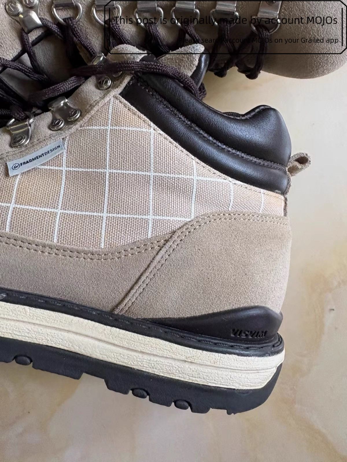 Visvim Sz 9.5 Visvim Serra Boots x Fragment Square Pattern Boots Size US 9.5 / EU 42-43 - 5 Thumbnail