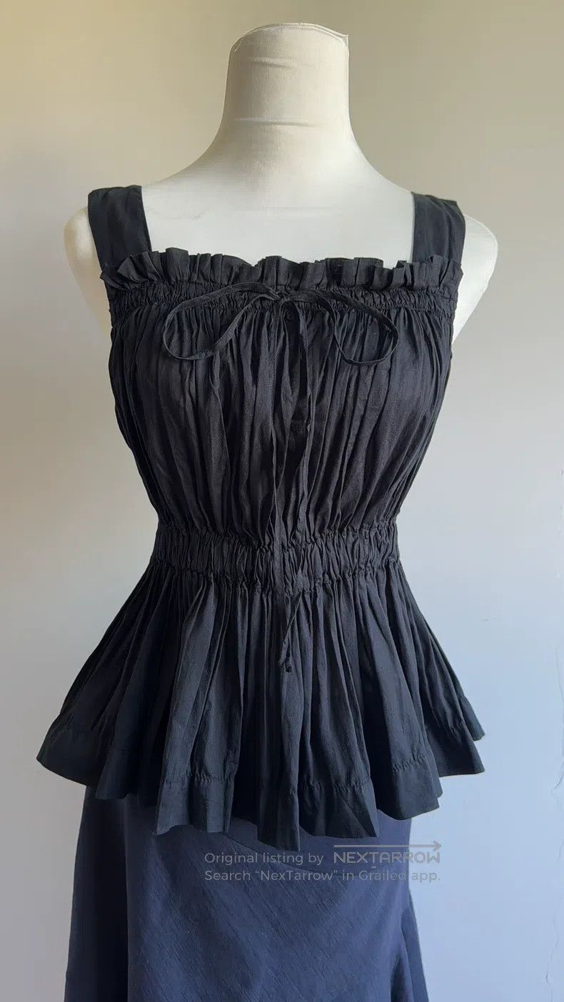 Vivienne Westwood Vivienne Westwood Black pleated top Size XS / US 0-2 / IT 36-38 - 3 Thumbnail