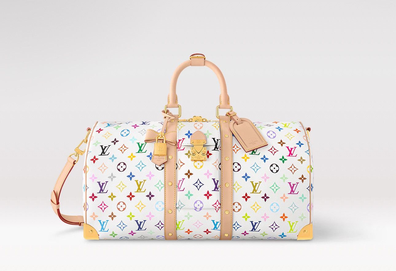 Louis Vuitton Louis Vuitton x Takashi Murakami Keepall Bandouliere 45 Size ONE SIZE - 1 Thumbnail